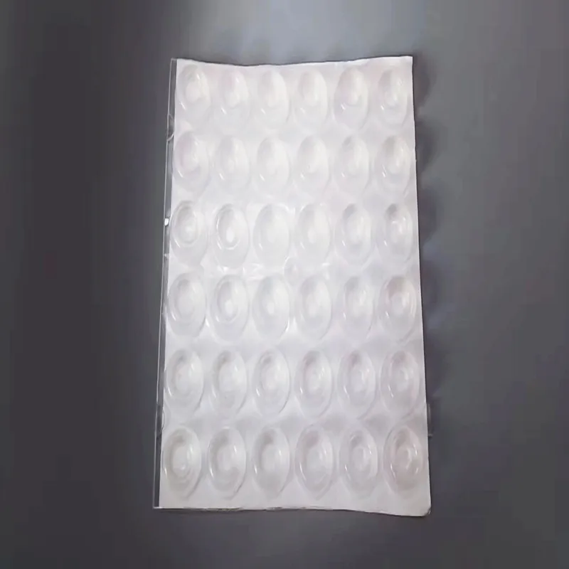 Custom EPDM Sheets Clear Sticky Dots Anti-scratch Pads Self-adhesive Glue Dots for Furniture Protection
