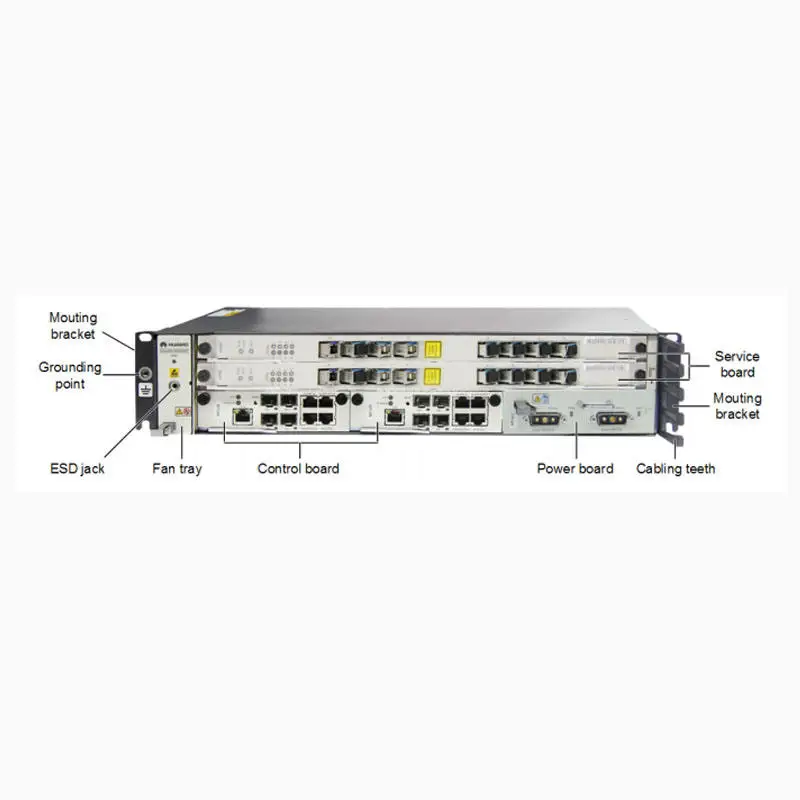 HW smartax ma5608t olt 10G GPON EPON 10GPON 8 puerto 16 PORT PON 1G 10G AC DC MA5608T OLT