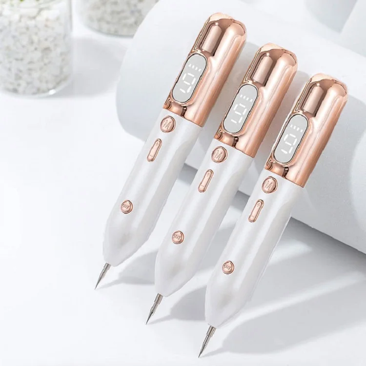 Electric Plasma Pen Freckle Remove Pen Mole Wart Spot Remover Blue Light Beauty Home Use Device Portable Rechargeable