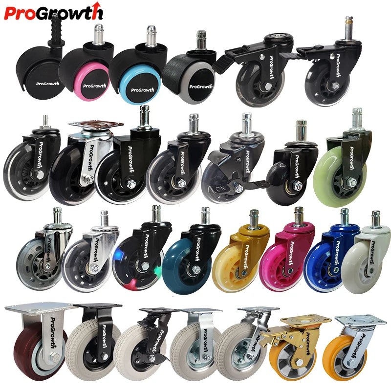 manufacturer customized wholesale PP PVC PU TPR TPE rubber various caster wheels OEM for furniture Hardware Industry