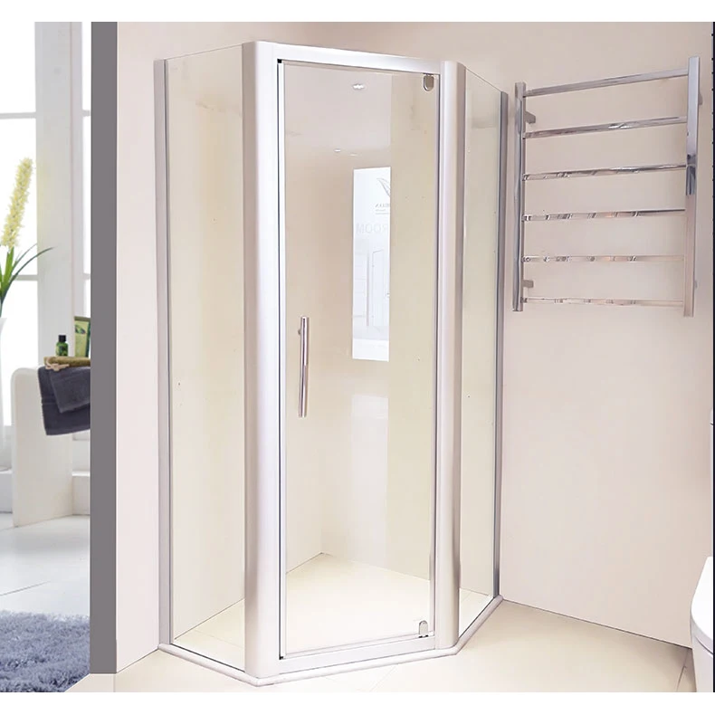 High Quality Chinese Hotel Home Bathroom Sliding Tempered Glass Shower Door With Modern Design Style