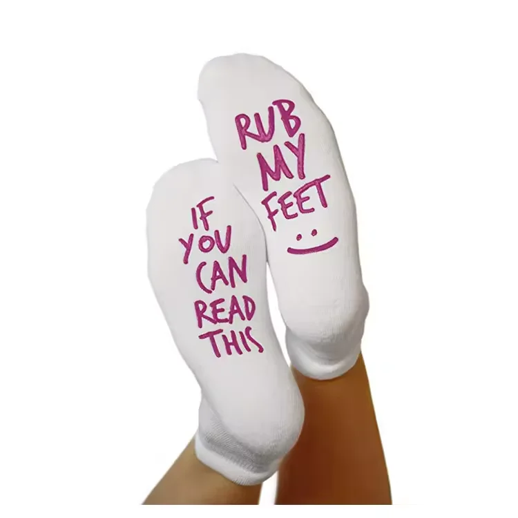 Labor and Delivery Inspirational Fun Non Skid Push Socks for Maternity