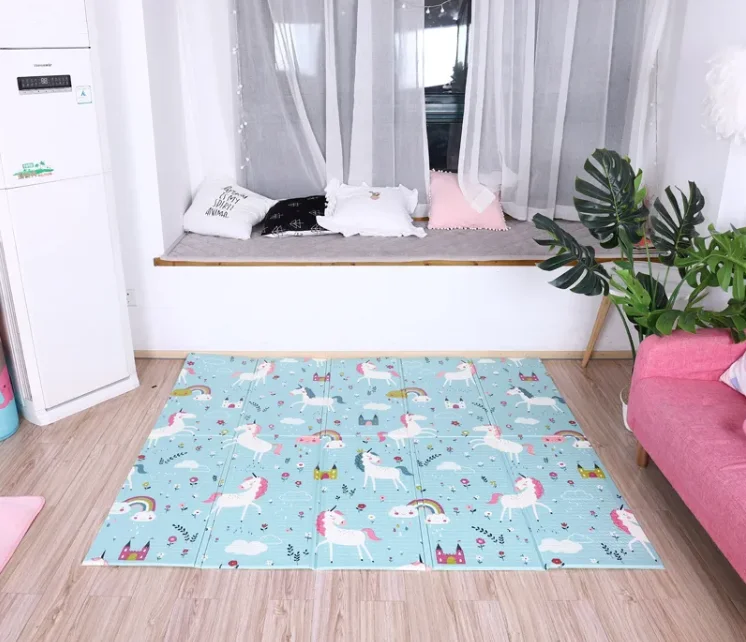 New Arrival Hot Sale anti-slip Light Weight Xpe mat Eco Friendly Kids Crawling Mat Plate Foam Play Mat