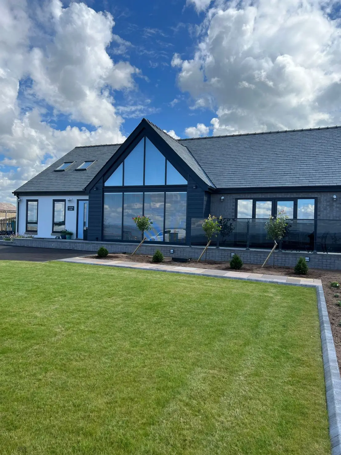 ZMR низкая цена большое окошко Панорамное окно пол на потолок фиксированное