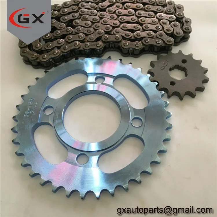  Комплект звездочек для мотоцикла WY125 CG125 XF125 38T/15T 428 A3/1045