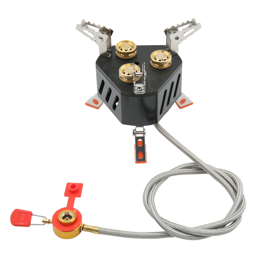 ZYZY outdoor stove high-power 3-hole outdoor five-head  brs camping stove