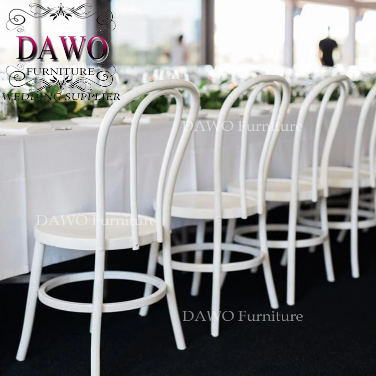 Hotel furniture black cushion wholesale metal iron chairs