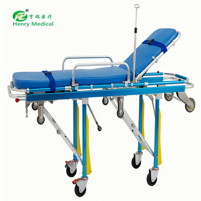 Folding stretcher  aluminium alloy ambulance stretcher for hospital