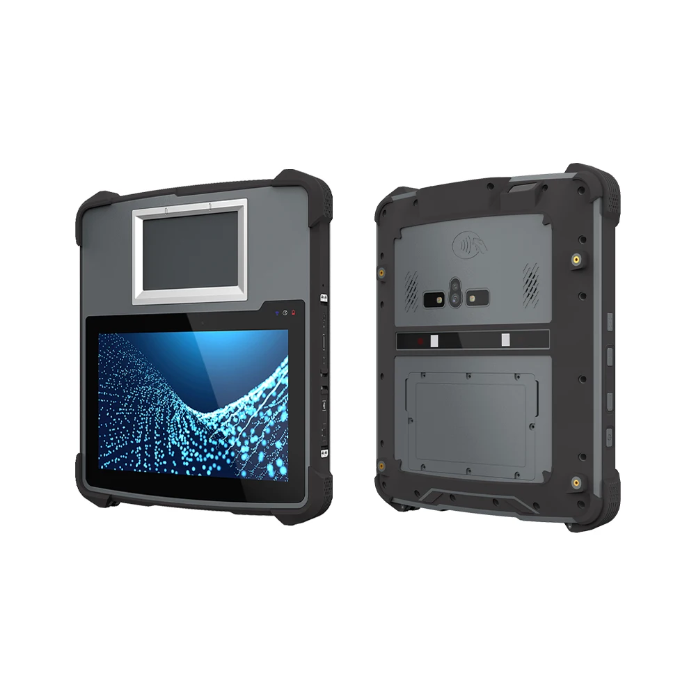 Mobile Biometric Enrollment Tablet with 442 Fingerprint Scanner, Passport Reader for EES Entry Exit System Project