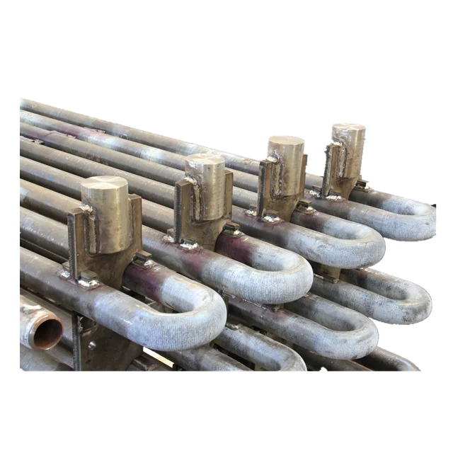 Heat exchanger coil boiler super heater and reheater heat