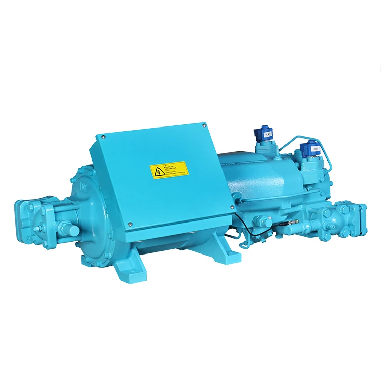 High Quality Factory supply ice cream maker with semi hermetic screw refrigeration compressor