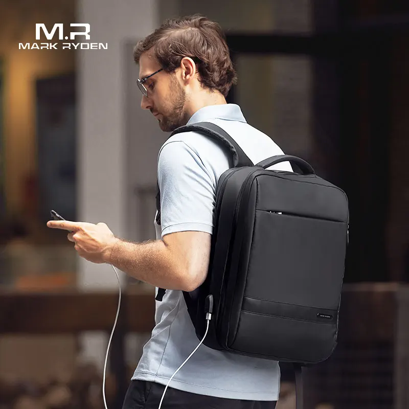 Mark Ryden 15.6 inch laptop backpack college bag backpack for men Customized logo MR9668SJ_00