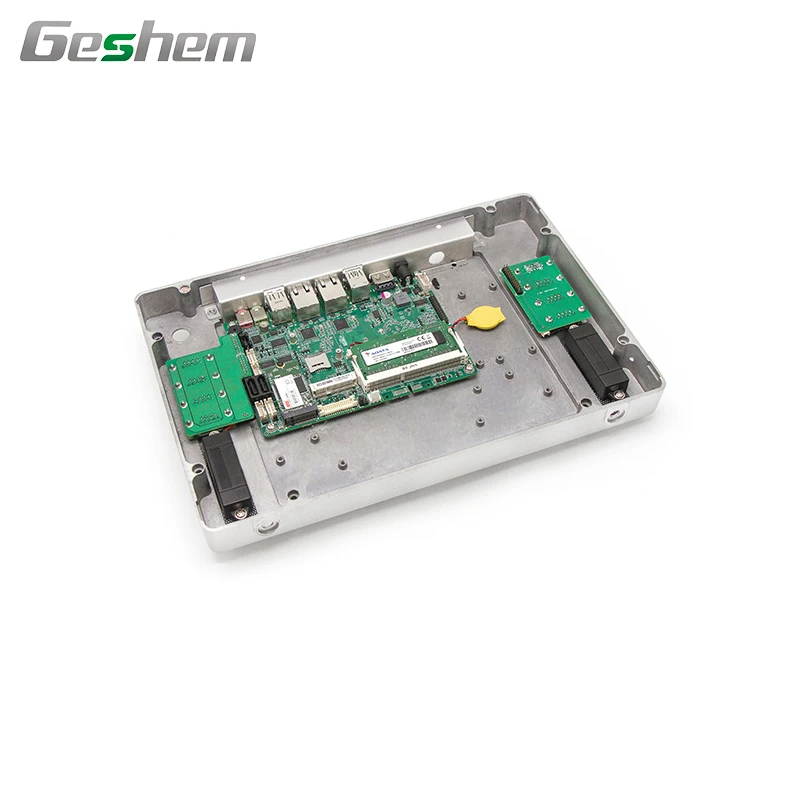 
industrial panel pc win CE with Core J1900 i3 i5 i7 6 USB GPIO panel pc 19 inch touch panel 