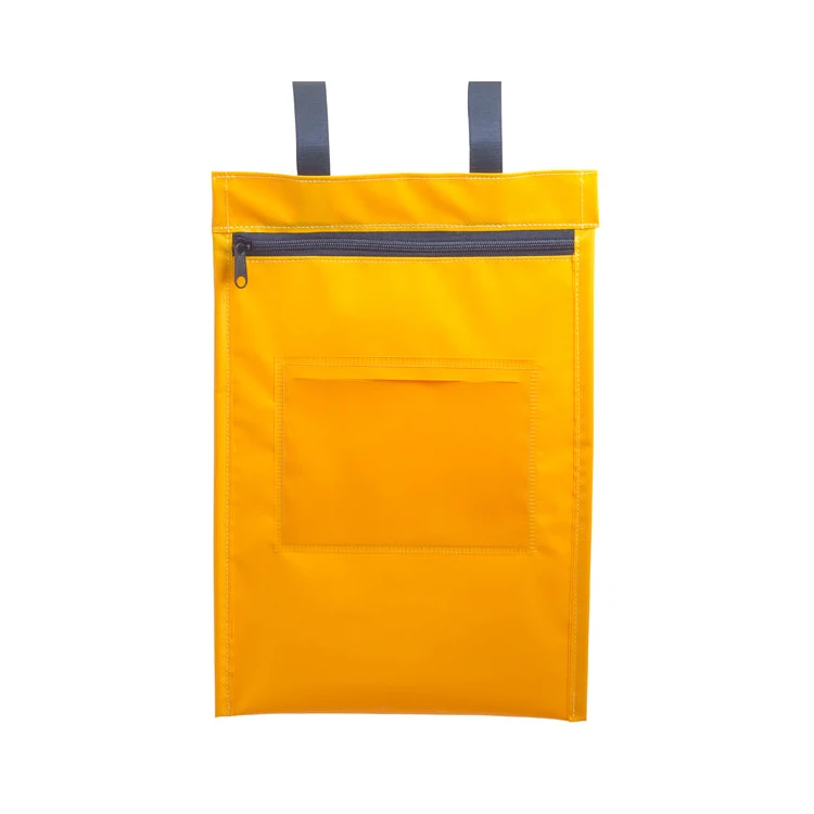 Custom Logo Outdoor Water Resistant Tarpaulin PVC Logbook Bag