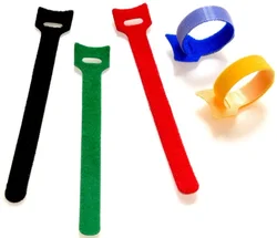 OEM Soft Stretchy Fasteners Stretch Strong Elastic Strap With Buckle Cable Tie Hook And Loop
