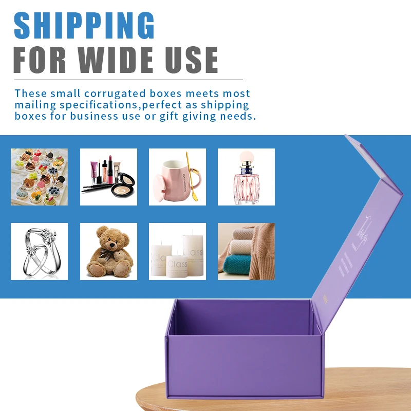 Brand Creation Magnetic Lid Rigid Packaging Gift Box Custom Luxury Recyclable Non-collapsible Craft Paper Box for Packaging