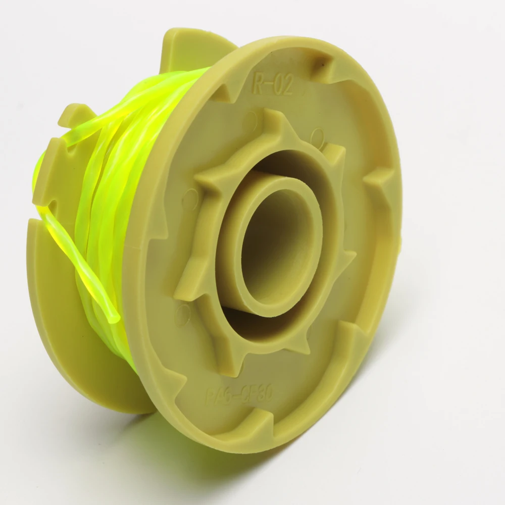 one plus ac80rl3 oem 080 inch twisted  trimmer replacement spool line for ryobi