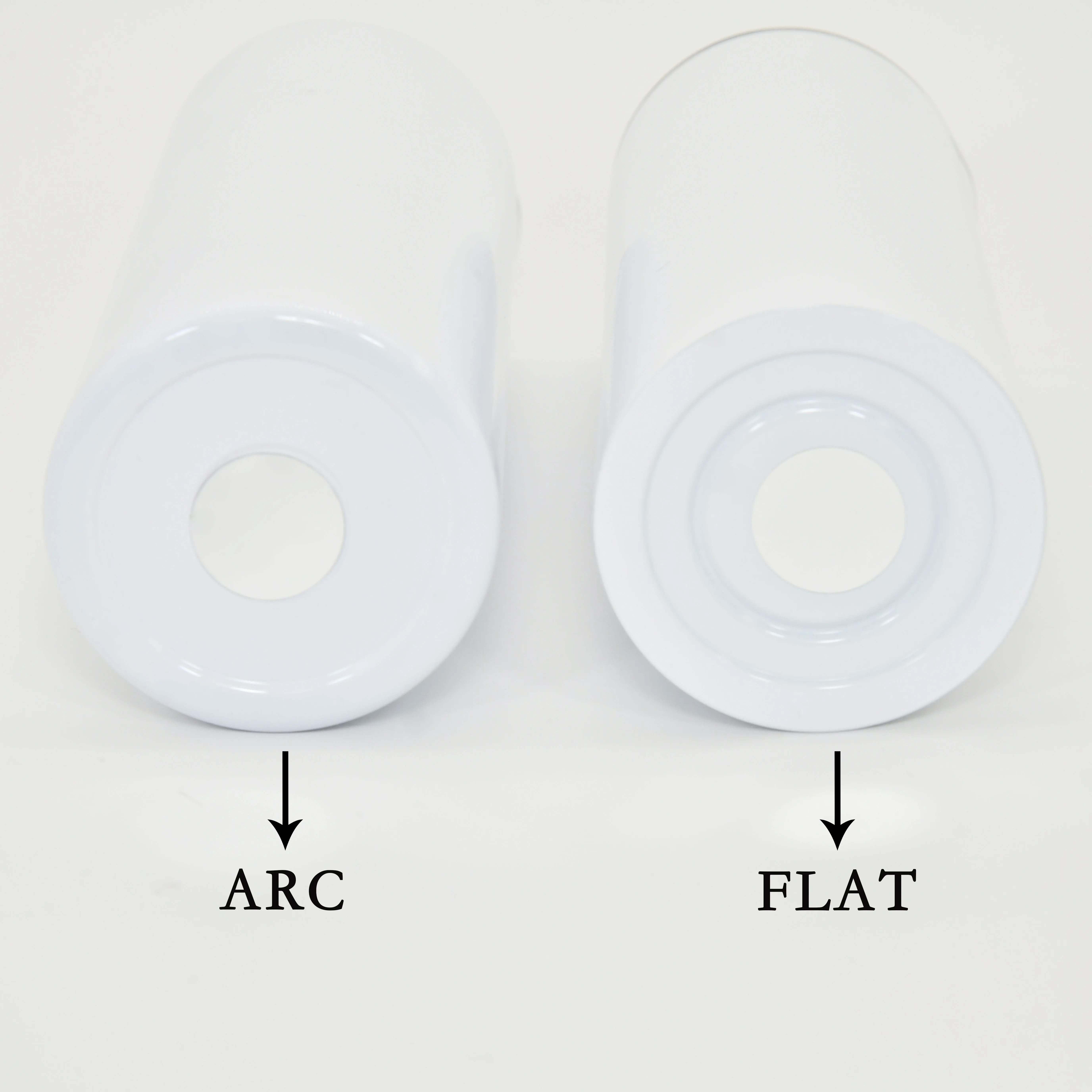 Us Warehouse 20Oz Straight White Blanks Tall Skinny Sublimation Right Angle Flat Edge Arc Double Walled Tumblers For Sublimation