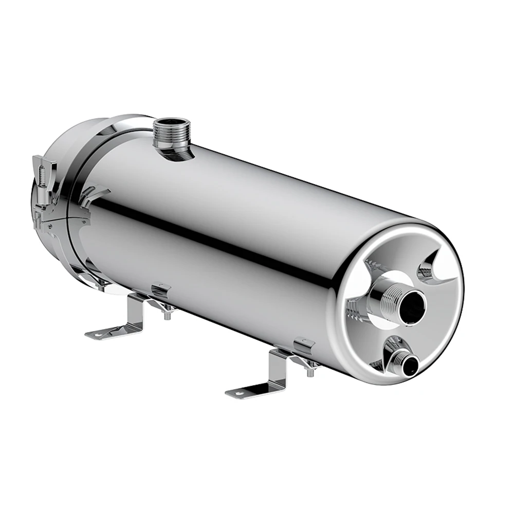 3500L Horizontal Mount Clamp-on Compact Central Water Purification Ultra Filter Low Waste Water