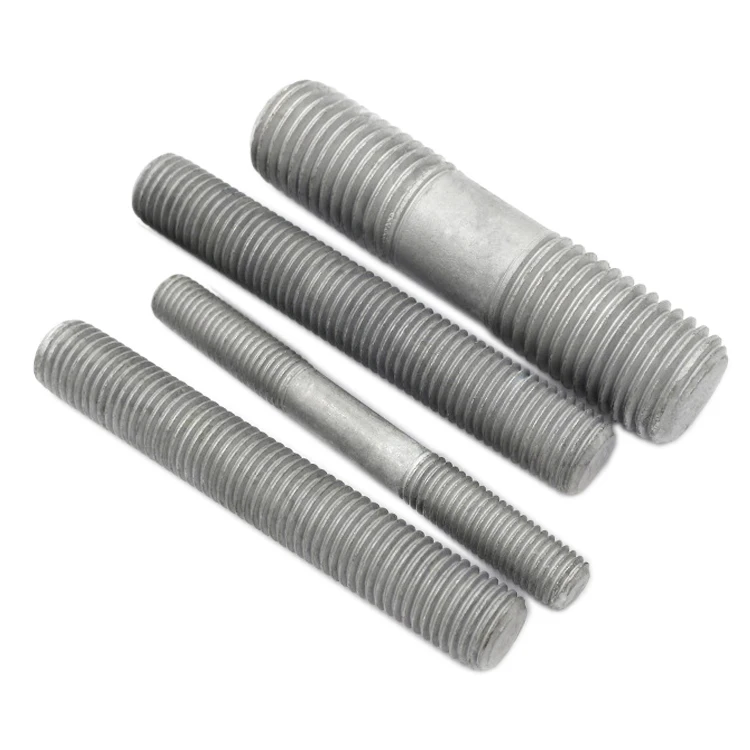 Wholesale Customized Size Double Head High Tensile Double Threaded Stud Bolt with Carbon Steel