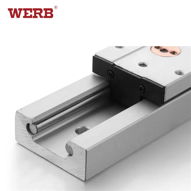 Roller linear guide rail SGR15 with running blocks
