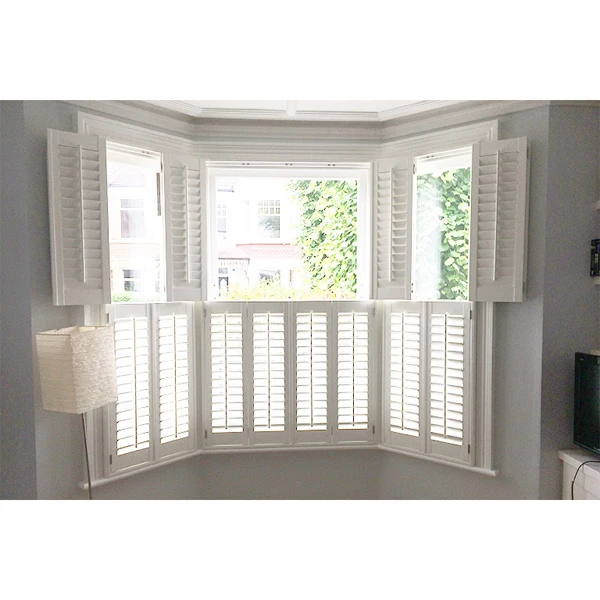 Wholesale Window interior Decorative Folding PVC plantation shutters
