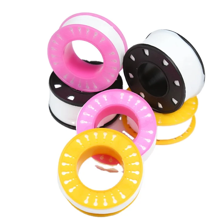 cheap non-adhesive thread sealing tape teflo no glue ptfe wrapping tape for gas water oil pipe protection