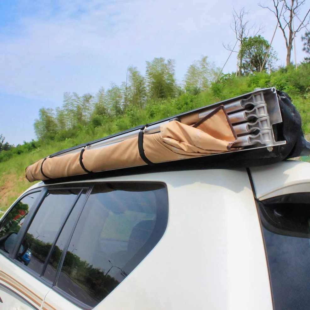CMARMOL 4WD Off-road Camper Car Awning Fox Wing Batwing Waterproof Car Side Awning Tent for Camping