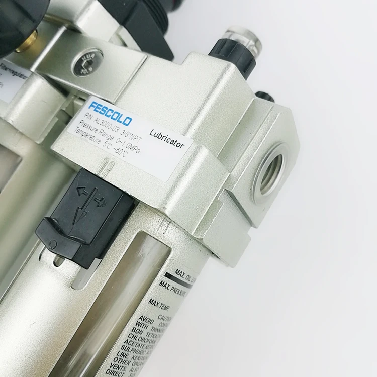 
AC3010-03 air dynamic pressure two-piece regulating valve air filter regulator with gauge 