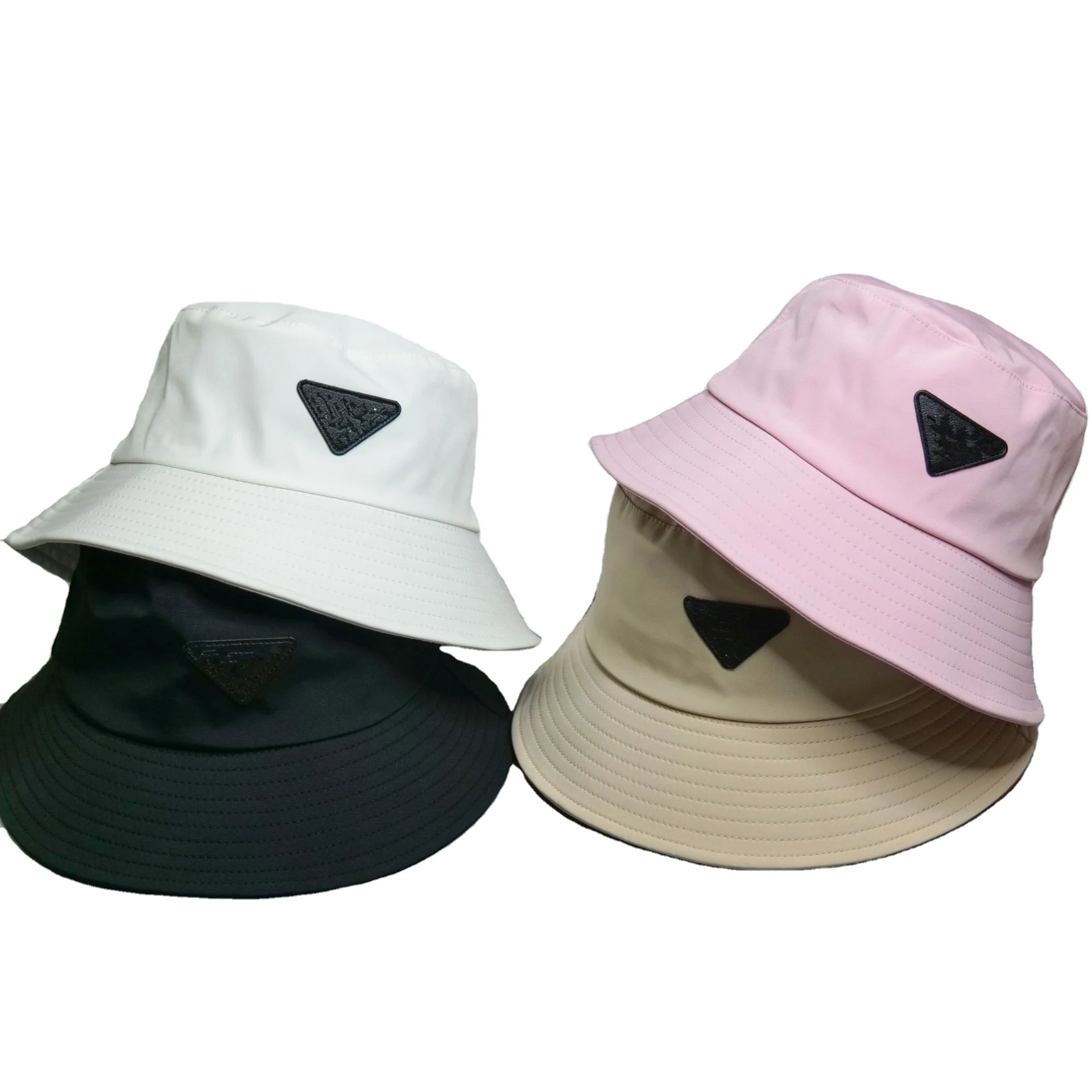 
2021 Spring summer unisex luxury Vintage cotton bucket hat outdoor hat winter bucket hat for women 