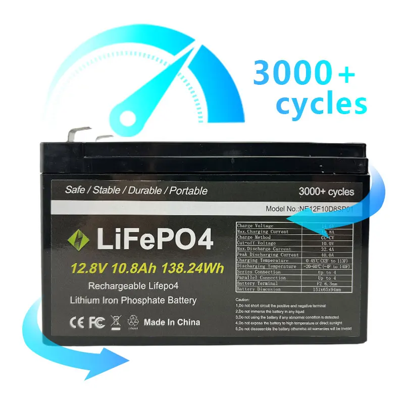 12 volt deep cycle lifepo4 battery 12v 50ah/60ah lithium ion battery for electric boat UPS