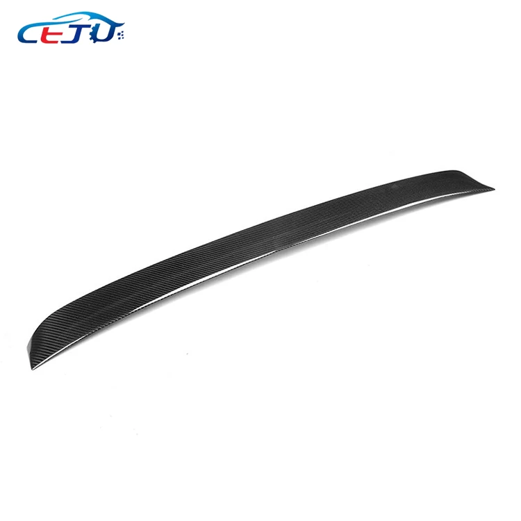 Carbon Fiber Look Rear Roof Spoiler Tail Trunk Lip Wing For Infiniti G35 G25 G37 Q40 4 Door Sedan 2007-2014