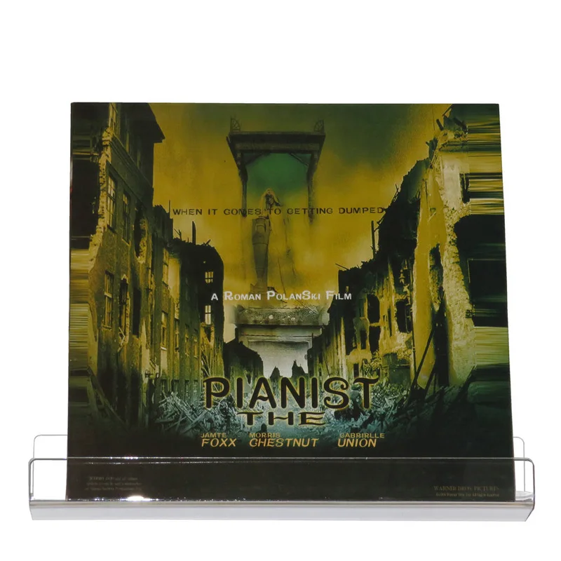 Factory Customized LP Vinyl Acrylic Album Record Display Shelf Holder Wall Mount