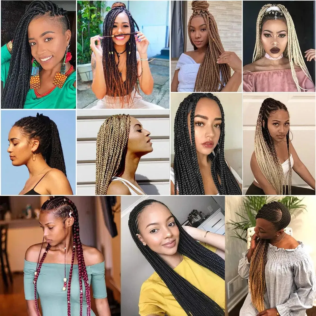 african hair pre pression ombre braids synthetic braiding hair jumbo black long  braid yaki texture hot water use for hair salon