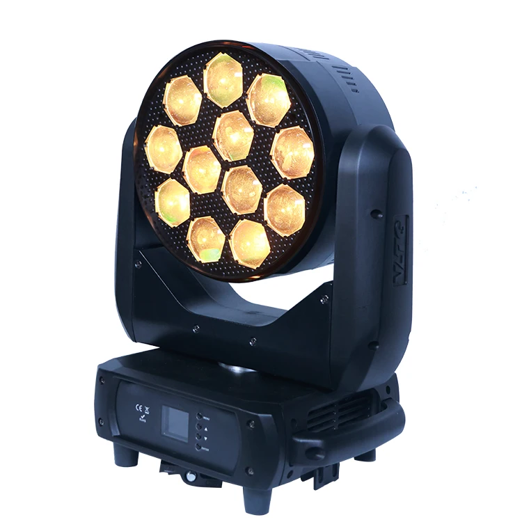 2024 NightClub Lights Disco Move Head Stage Lights RGBW 4In1 Zoom Led Dmx Control For Dj Night Club Wedding Church Mini Theatre