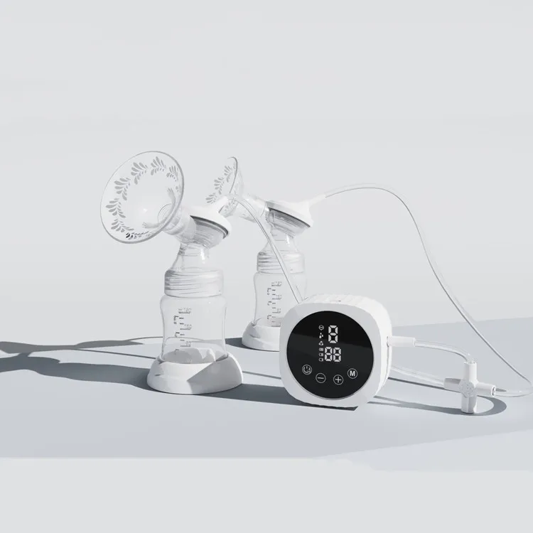 Carebao BPA Free Silicone Double Sides Electric Breast Pump For Breastfeeding