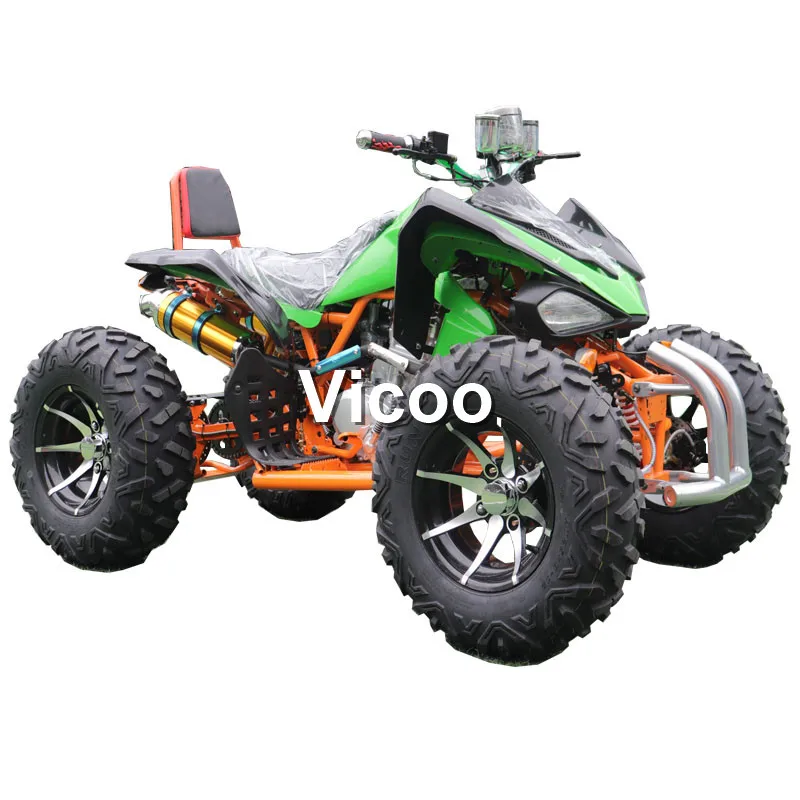 China 4 wheeler 4 stroke 4X4 racing gas atv quad bike 350cc street legal for adults