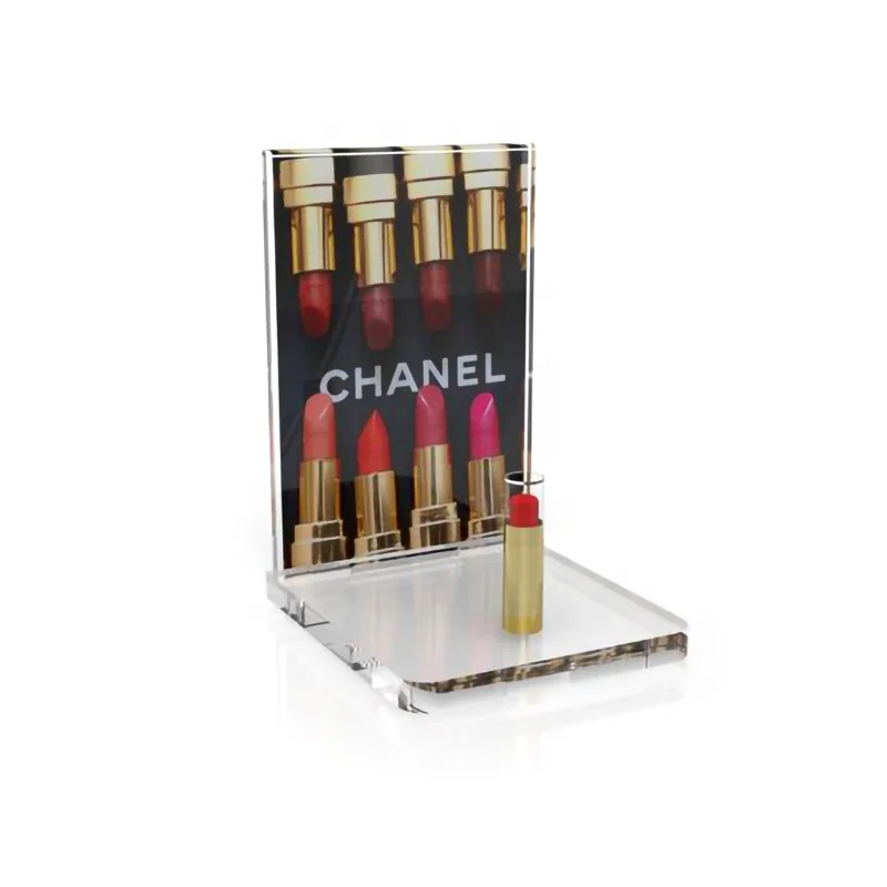 creativity retail counter top cosmetics display rack acrylic, free design!