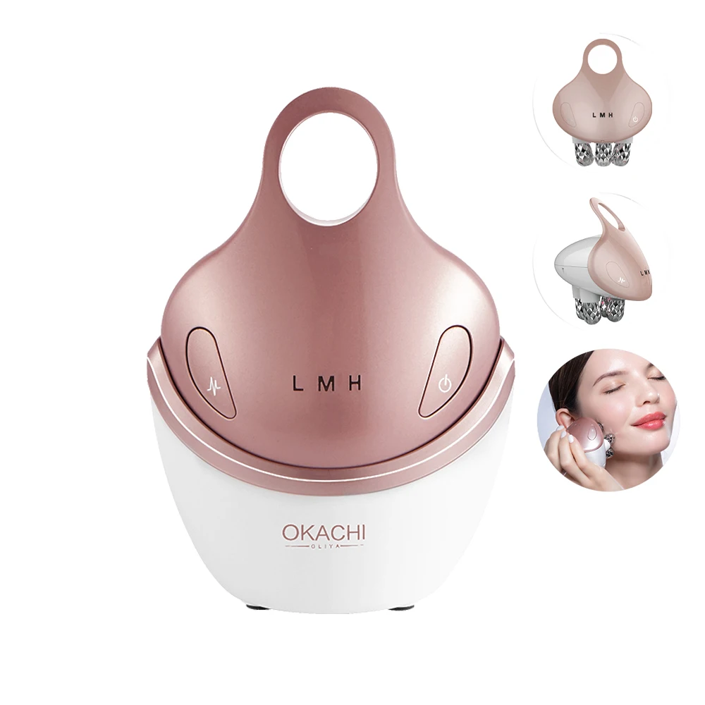 
EMS RF LED Slimming Beauty Device Face Lifting Tightening Ultrasonic Facial Massager 