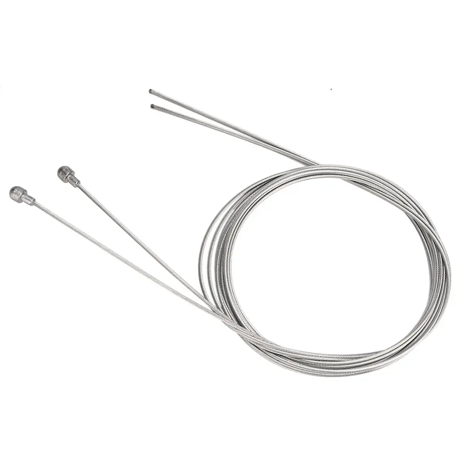 Road Bike MTB Bike Bicycle Brake Line Shift Shifter Gear Brake Cable Sets Core Inner Wire Silver Steel Speed Line