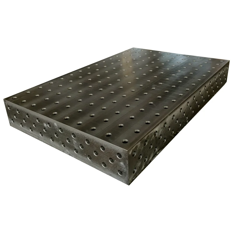 28 16 series cast iron nitriding 3D welding table with welding fixture porous flexible welding platform