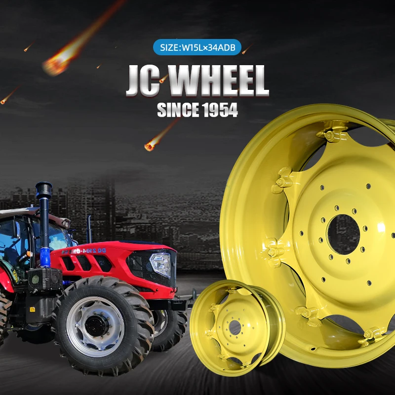Factory Directly Provide 15*38 Tubeless Agricultural Steel Wheel Rim