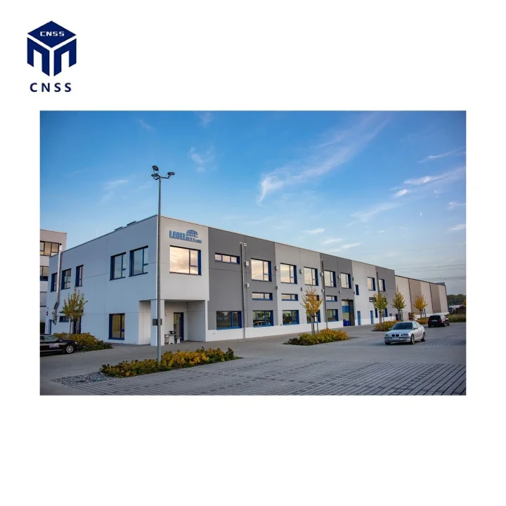 Modern Designed Prefabricated Industrial Metal Building Light Steel Structures office building