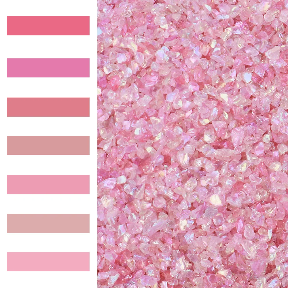 Bulk Wholesale Crystal Tumbled Crushed Irregular Stones