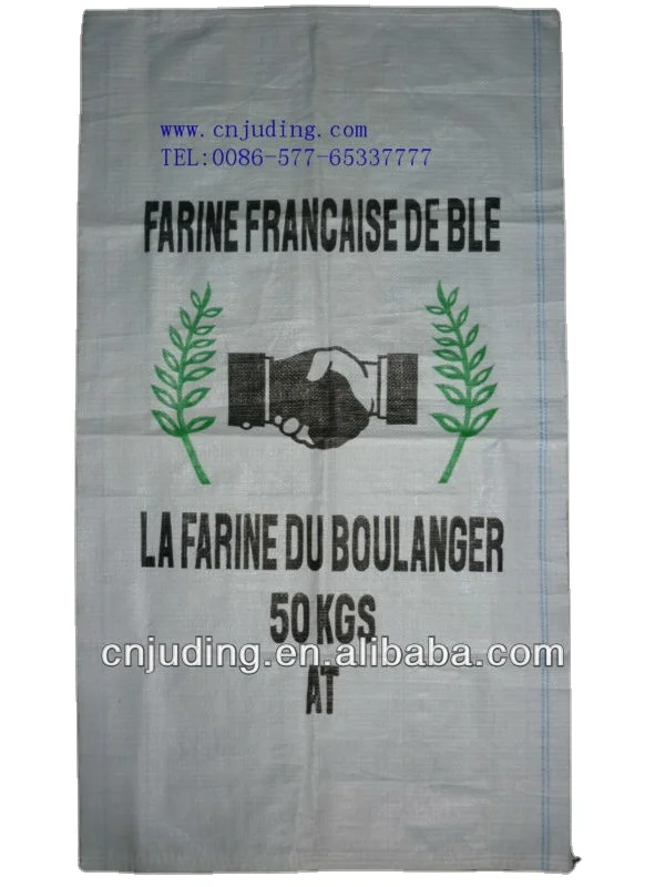 pe coated woven bag for calcium carbonate