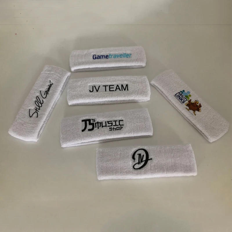 Hot Sale Custom Elastic Sport Luxury Designer Headbands For Women And Men