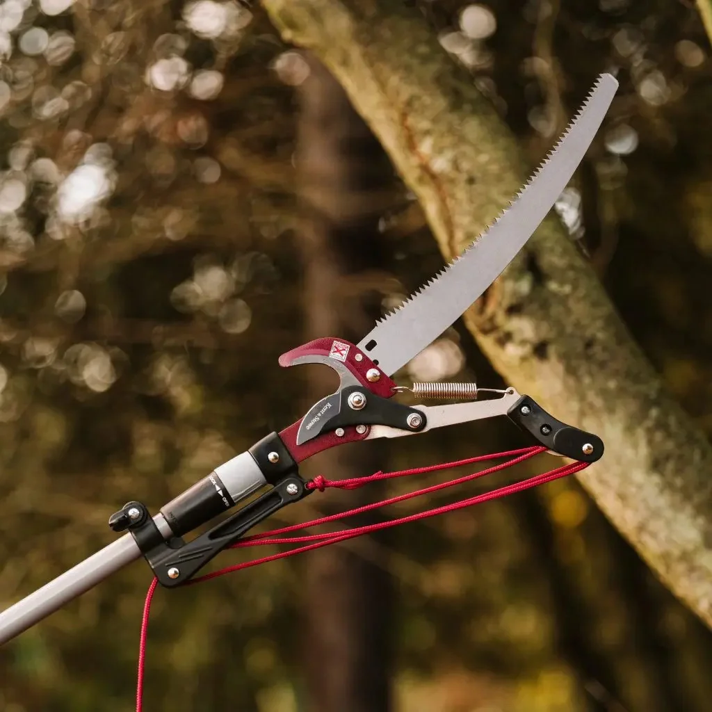 Qiyun High Quality Pole Saws For Tree Trimming Carbon Fiber Telescopic Tree Pruner Telescopic Pole Saw