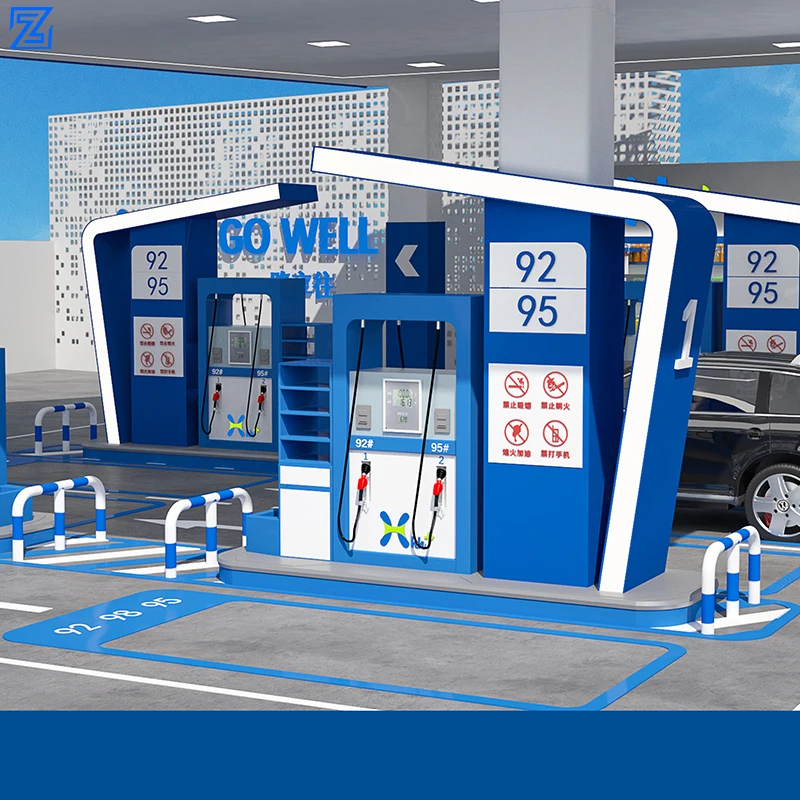 digital signage gas station canopy price signs filling station equipment for sale