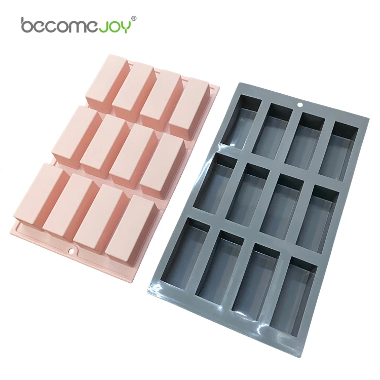 Rectangle Silicone Mold for Cake Chocolate Soap and Ice