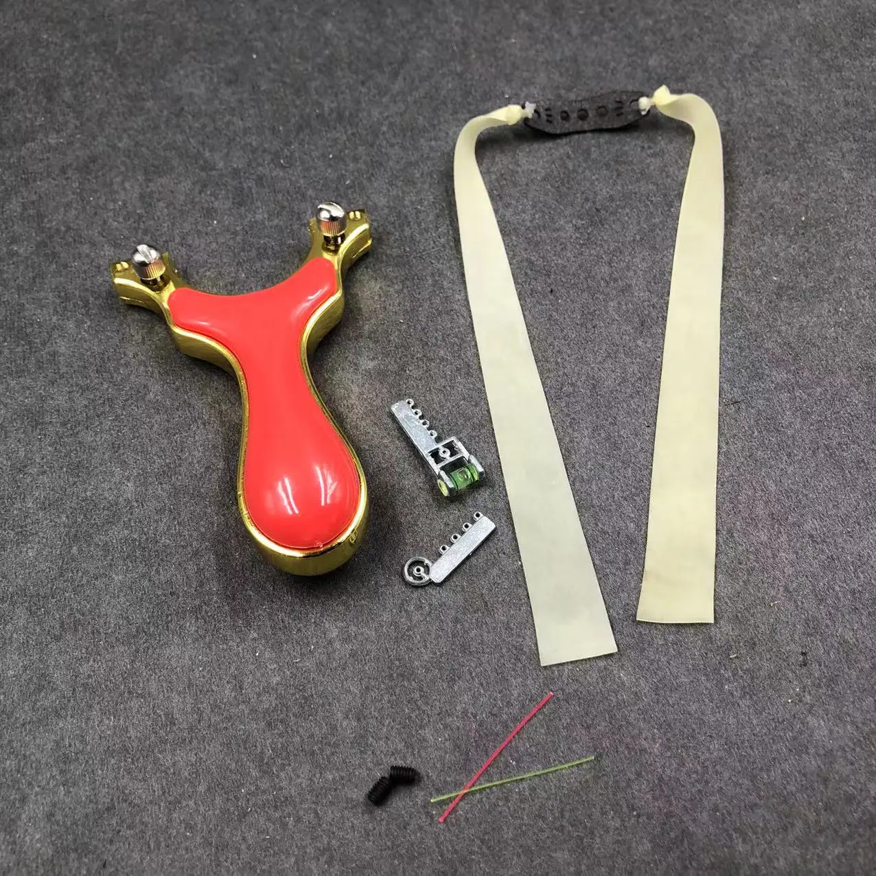 Deluxe high quality stainless steel outdoor hunting slingshoit professional craftsmanship catapult